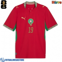 Fotballdrakt Herre Marokko Youssef En-Nesyri #19 Hjemmedrakt VM 2026 Kortermet